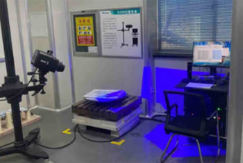 ブルーライト搭載3Dスキャナー